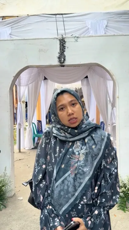 respons pihak WO dekor pelaminan zonk © TikTok