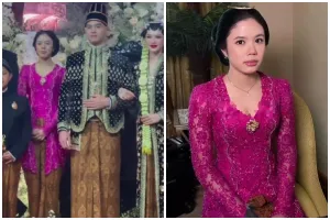 Al Ghazali cium kening Shafeea saat ngunduh mantu jadi bukti kasih sayang, 5 potretnya ini mengharukan