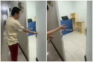 Viral potret kamar kos dapat fasilitas kamar mandi dalam, desainnya bikin bingung tanpa ada sekat