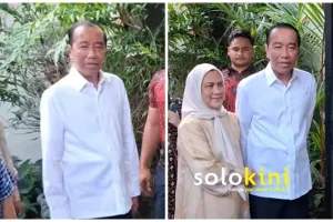 9 Potret warga rayakan ulang tahun Jokowi ke-64, didoakan sembuh dan panjang umur