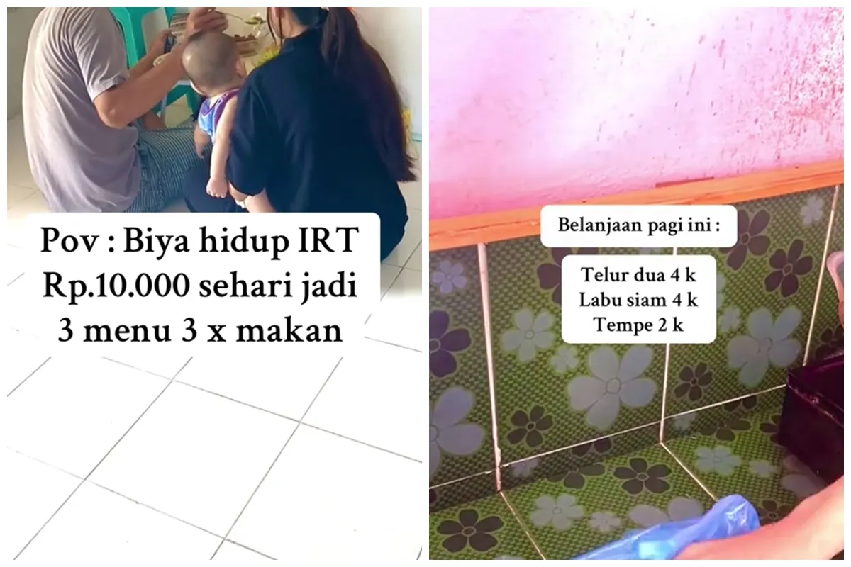 Terlalu irit, IRT ini bagikan cara atur uang 10 ribu per hari untuk 3 kali makan tuai pro-kontra