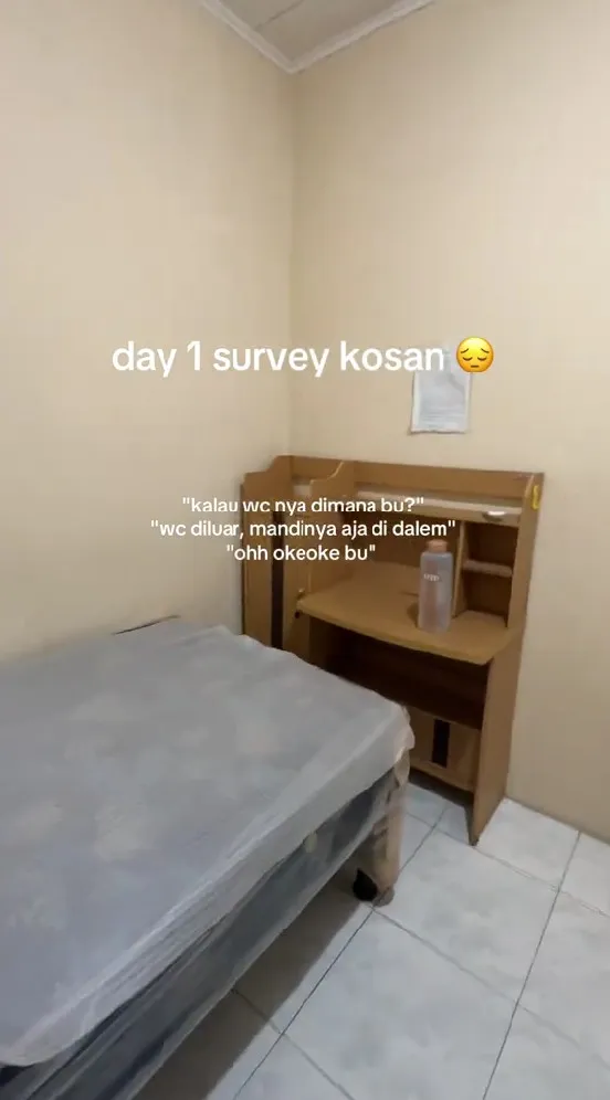 kos-kosan kamar mandi dalam desainnya bikin heran © TikTok