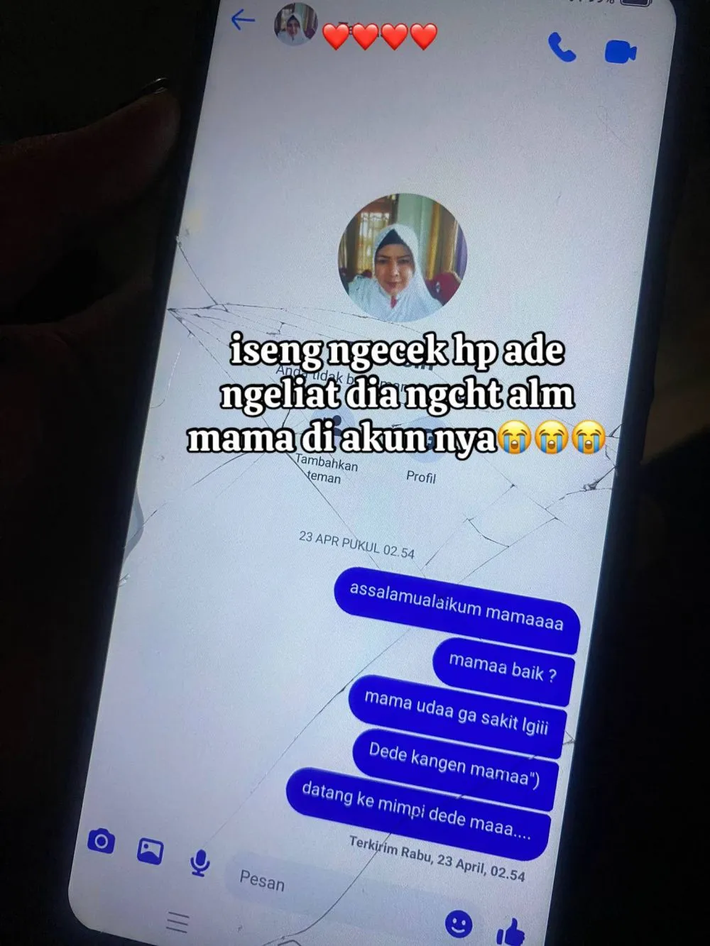 Wanita ini spill chat adiknya © TikTok Wanita ini spill chat adiknya © TikTok
