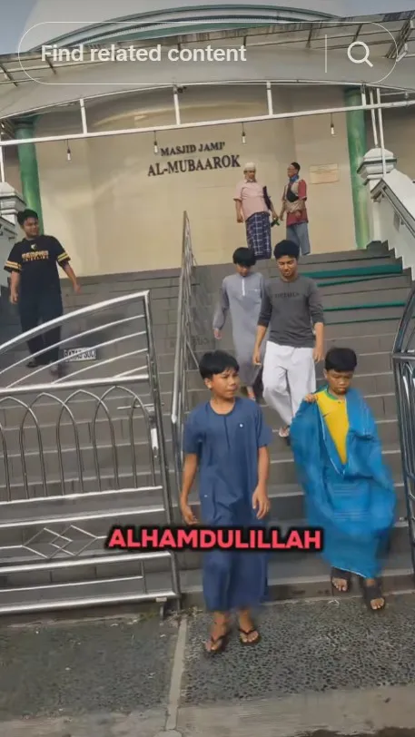 Masjid di Depok selalu digembok begini endingnya © TikTok