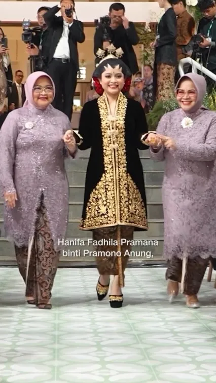 akad nikah Hanifa Fadhila putri Pramono Anung © Instagram