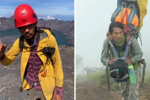 Viral video keluarga Juliana Marins nangis dengar permintaan maaf Agam yang bawa jenazah sang pendaki