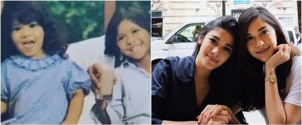 beda gaya dulu dan kini kakak beradik © instagram beda gaya dulu dan kini kakak beradik © instagram