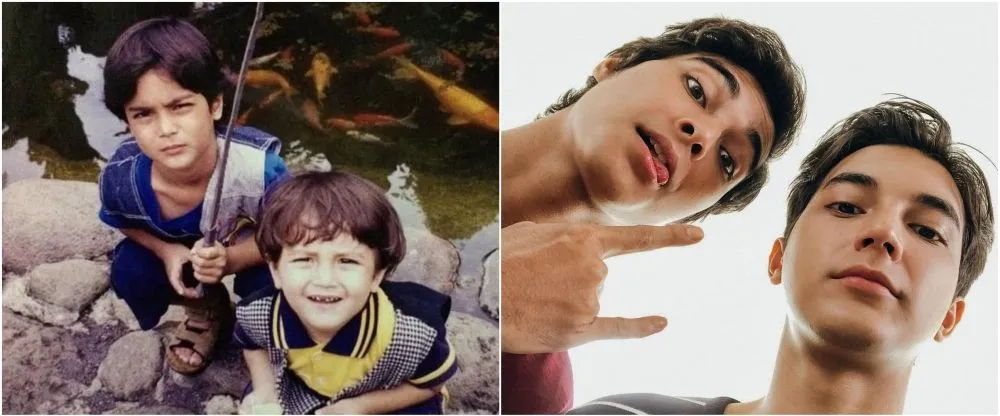 beda gaya dulu dan kini kakak beradik © instagram beda gaya dulu dan kini kakak beradik © instagram