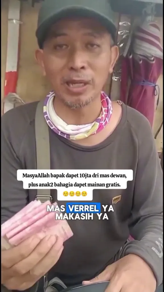 Fakta pedagang rugi mainan diborong Verrell Bramasta © 2025 brilio.net Fakta pedagang rugi mainan diborong Verrell Bramasta © 2025 brilio.net