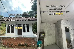 Bukan apik yang didapat, wanita ini curhat bangun rumah pakai jasa kerabat hasilnya bikin nyesek