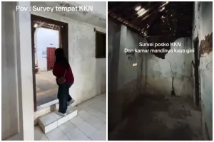 Jauh dari kata layak, mahasiswa KKN ini bagikan kondisi poskonya, 9 potretnya serasa uji nyali