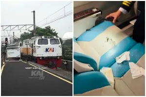Kronologi dan 6 fakta kereta api Jogja-Surabaya dilempari batu, dua penumpang terkena serpihan kaca