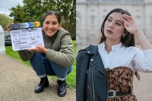 Tak pakai pemain pengganti, Hannah Al Rashid tetap beradu akting dengan kucing walau punya alergi