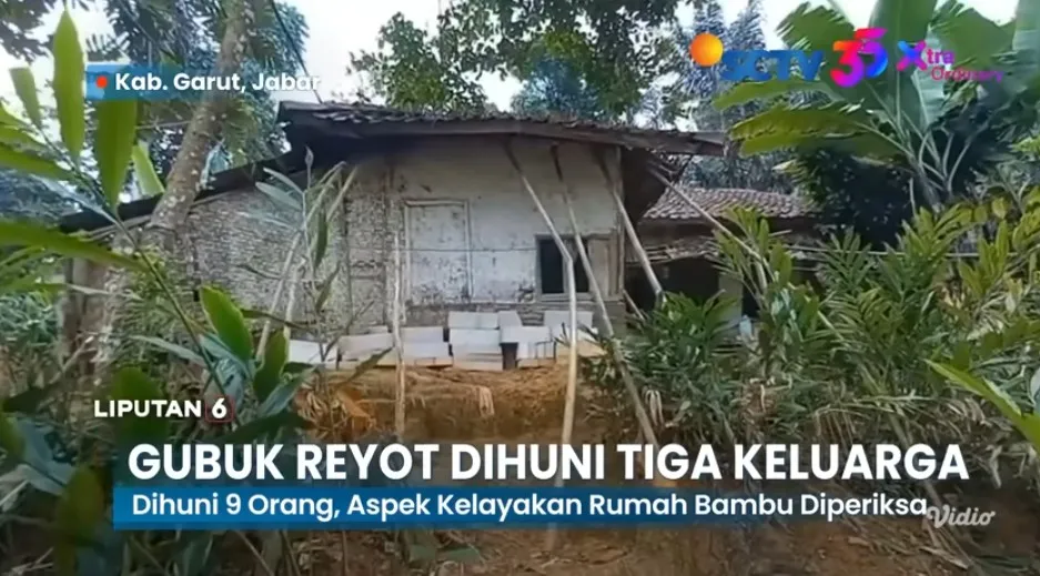 gubuk reyot di Garut dihuni 3 keluarga © berbagai sumber