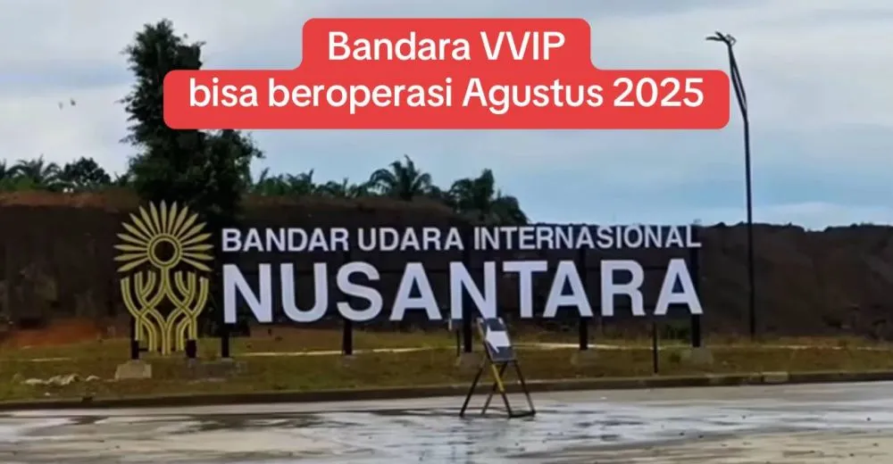 progres pembangunan IKN terbaru © TikTok progres pembangunan IKN terbaru © TikTok