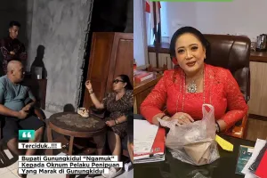 Sosok Endah Subekti Kuntariningsih Bupati Gunungkidul yang banting asbak saat hadapi penipu