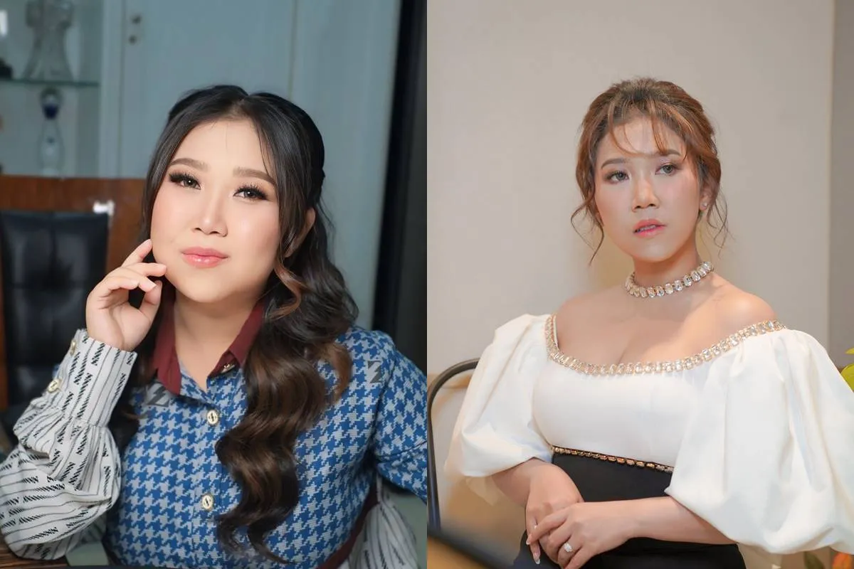 Bikin tranformasi makeup di TikTok, potret Kiky Saputri dirias look glam ini mirip Gisella Anastasia