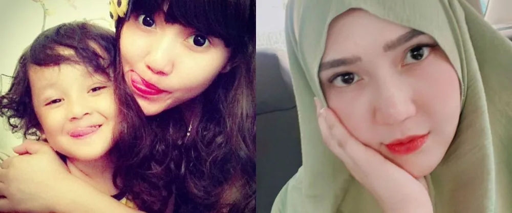 Potret dulu dan kini Via Vallen © Instagram Potret dulu dan kini Via Vallen © Instagram