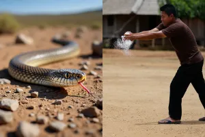 Sering dipakai buat usir ular, efektifkah garam dan kapur barus? Simak faktanya