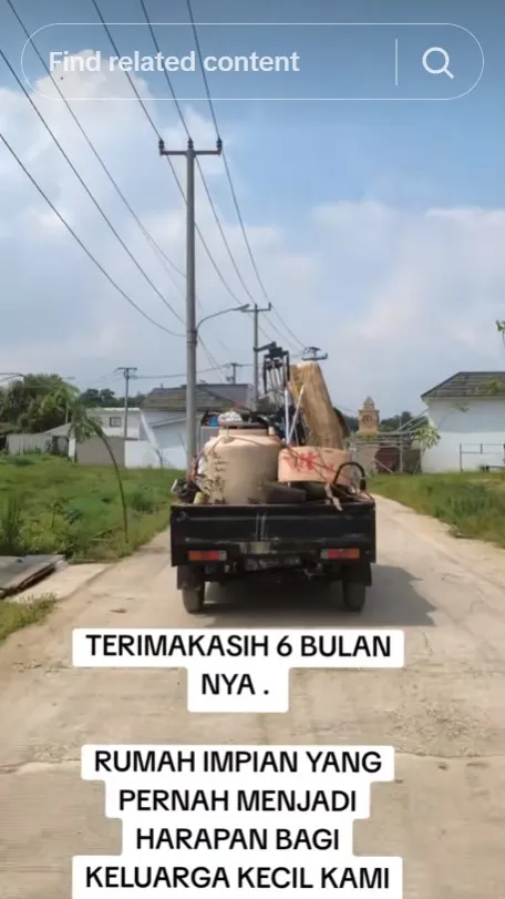 perumahan di Bekasi ditinggalkan penghuninya © TikTok perumahan di Bekasi ditinggalkan penghuninya © TikTok