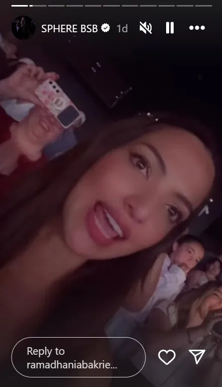 Nia Ramadhani ngonser Backstreet Boys © Instagram Nia Ramadhani ngonser Backstreet Boys © Instagram