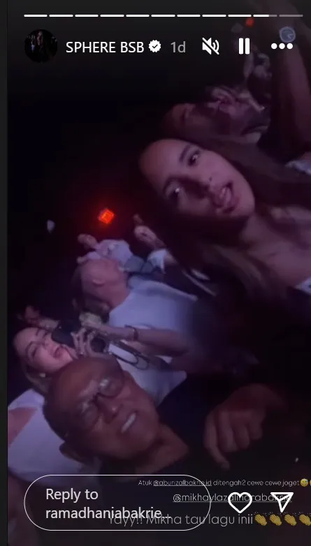 Nia Ramadhani ngonser Backstreet Boys © Instagram Nia Ramadhani ngonser Backstreet Boys © Instagram