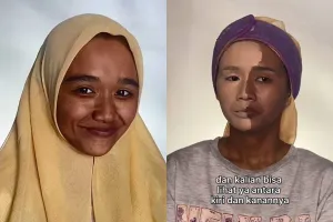 Punya warna kulit eksotis, transformasi wanita dirias manten Sunda ini hasilnya bikin susah dikenali