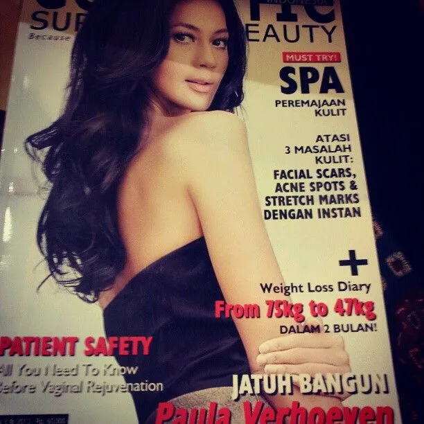 Paula Verhoeven majalah jadul © berbagai sumber