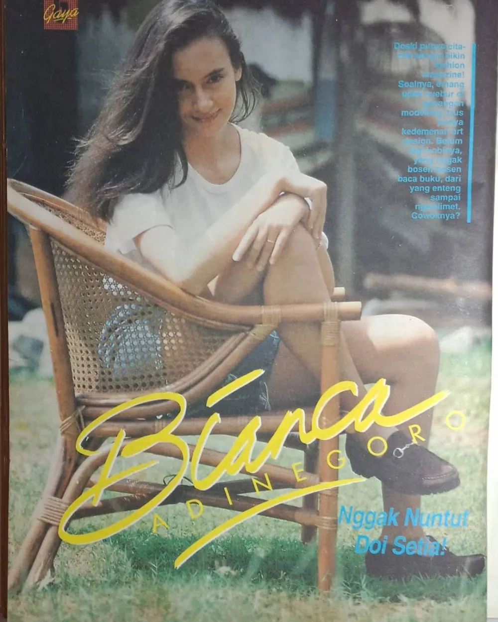 Potret lawas Bianca Adinegoro © 2025 brilio.net