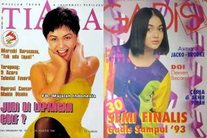 12 Penyanyi jadi cover majalah lawas ini gayanya ciamik abis, style rambut Agnez Mo terlalu ikonik
