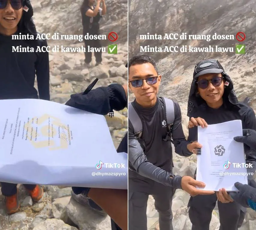 naik gunung acc skirpsi dosen © 2025 TikTok