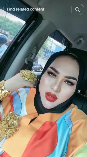 potret lawas Mira Hayati © TikTok