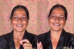 Transformasinya fix bikin kaget! Wajah berflek bisa se-flawless ini, hasil complexionnya bikin melongo