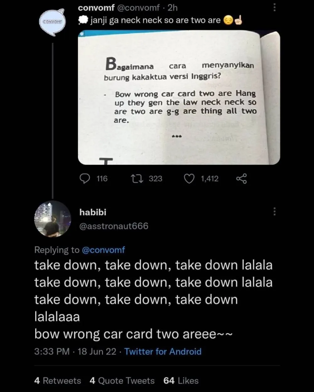 asal bunyi warga X © 2025 berbagai sumber