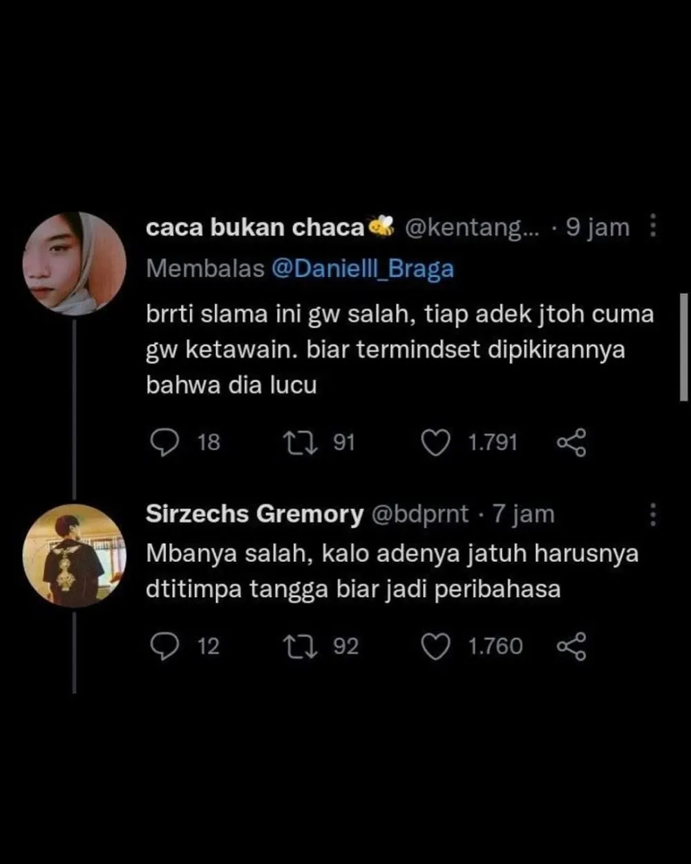 asal bunyi warga X © 2025 berbagai sumber