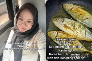 Bukan dari rasa, wanita ini beri rating seberapa good looking 13 ikan yang dia makan dari tampilannya