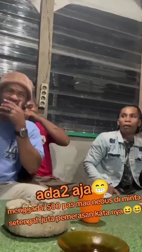 Curhatan kocak pria lapor RT ngaku diperas © TikTok