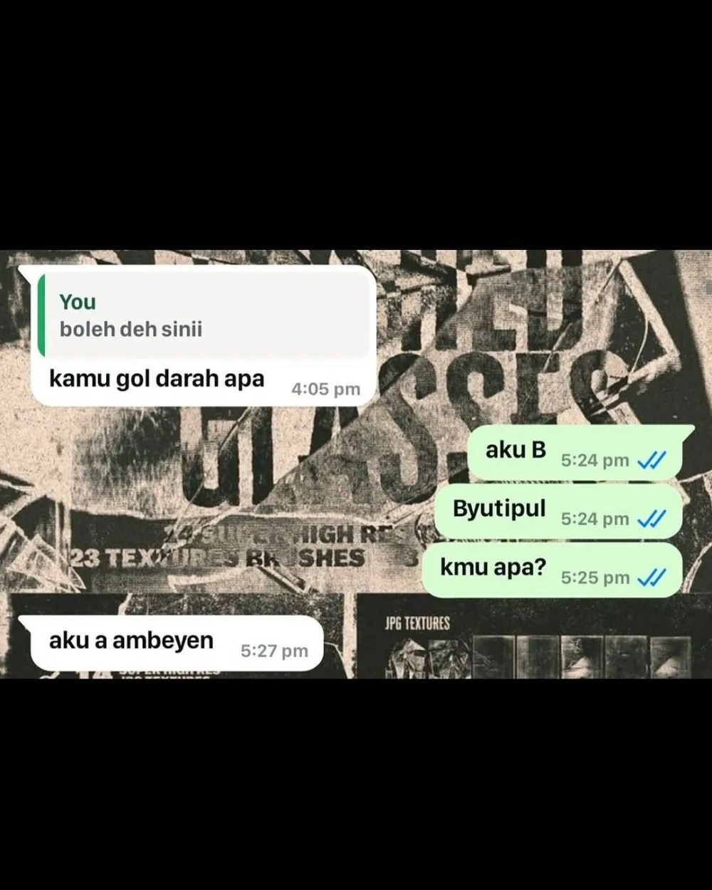 chat lucu salah paham terbaru © 2025 Instagram