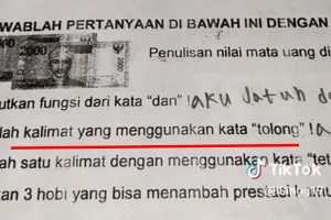 Momen ketika Gen Alpha mengisi soal di buku LKS ini jawabannya bikin guru nggak bisa berkata-kata
