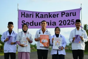 100 Kata-kata Twibbon Hari Kanker Paru Sedunia 2025, singkat tapi menyentuh hati