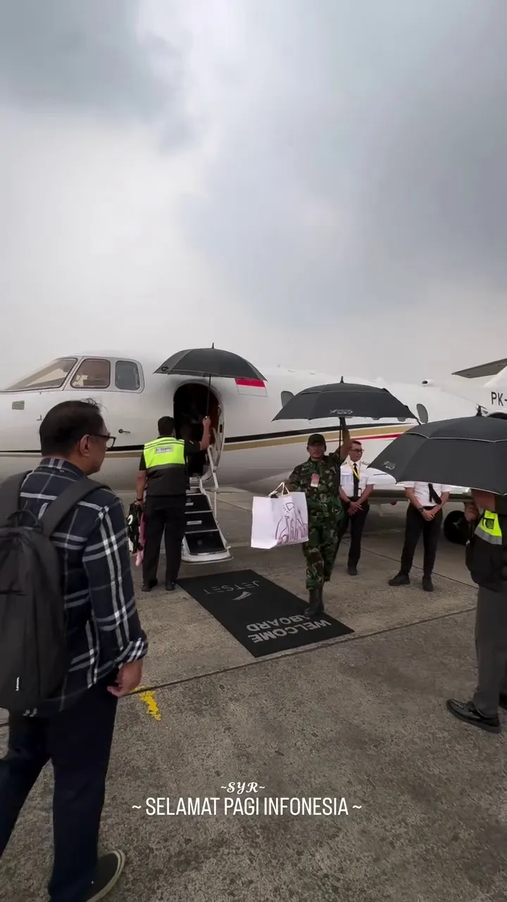 Syahrini dan Raino Barack pulang ke Indonesia © 2025 Instagram