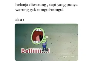 7 Meme random saat di warung ini bikin gagal fokus, ada yang pernah lakuin?