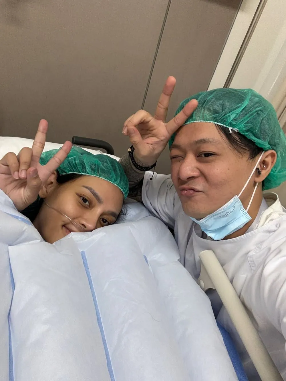 Momen Erika Carlina melahirkan anak pertama © 2025 brilio.net