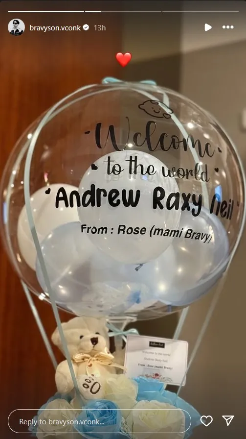 Ucapan ibu DJ Bravy kelahiran anak Erika Carlina © 2025 Instagram