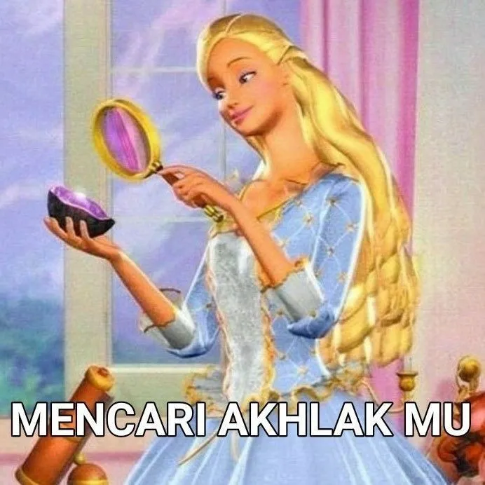 meme pakai foto barbie © 2025 berbagai sumber