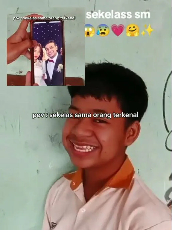 sekelas sama orang terkenal © 2025 TikTok
