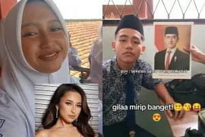 POV 'sekelas sama orang terkenal' ini bikin syik syek syok, parasnya mirip pol