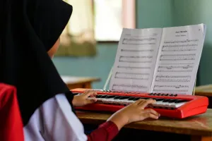 Not pianika lagu 17 Agustus yang mudah dipelajari anak sekolah