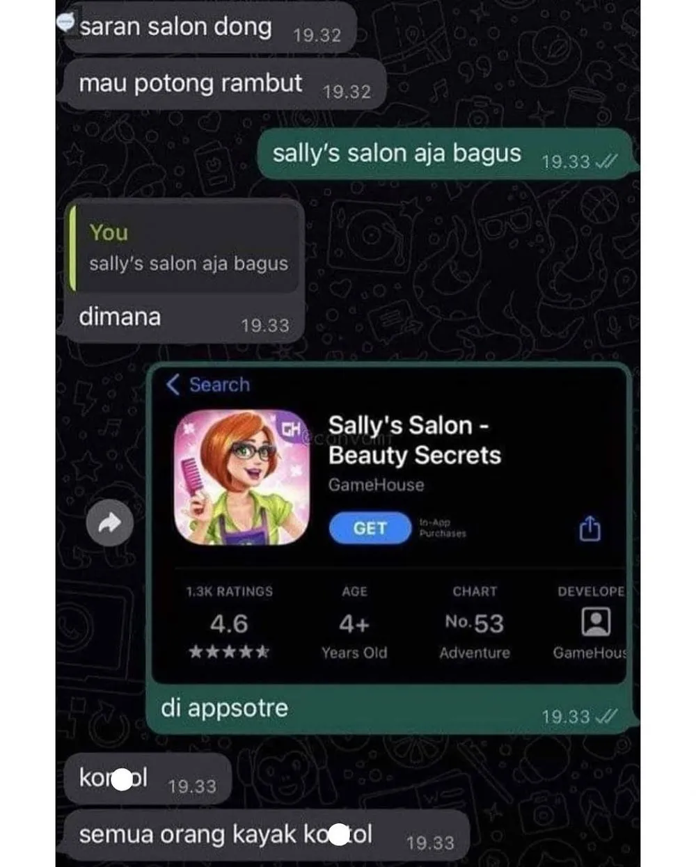 chat lucu terbaru 2025 © 2025 Instagram