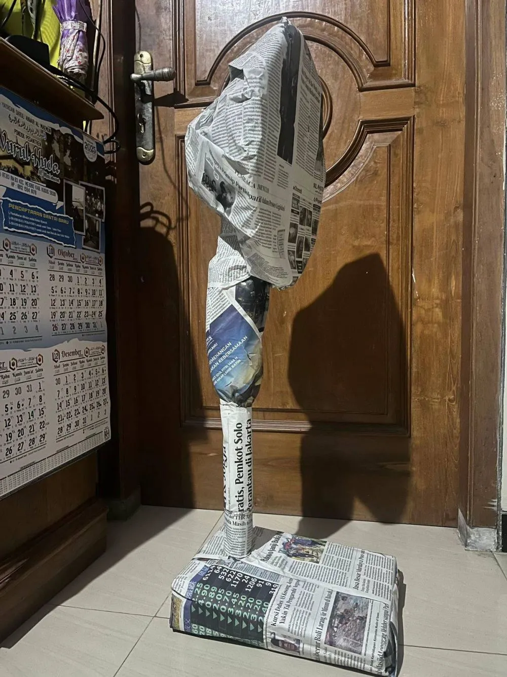 wanita spill hadiah bentuk kipas angin © TikTok